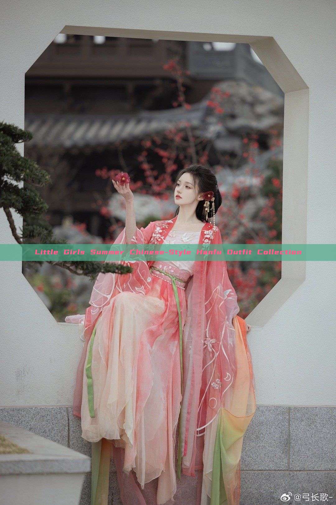 Little Girls Summer Chinese-Style Hanfu Outfit Collection