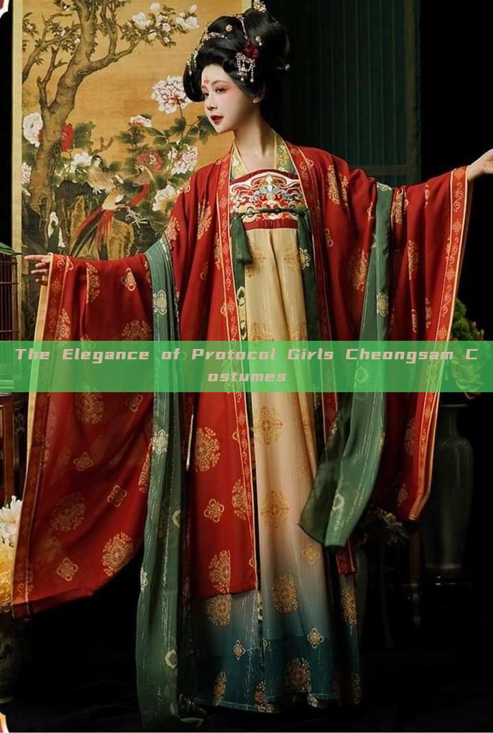 The Elegance of Protocol Girls Cheongsam Costumes The Elegance of Protocol Girls Cheongsam Costumes