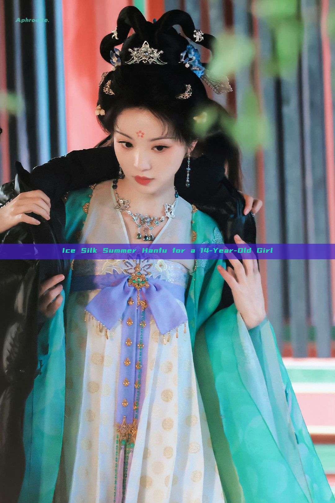 Ice Silk Summer Hanfu for a 14-Year-Old Girl