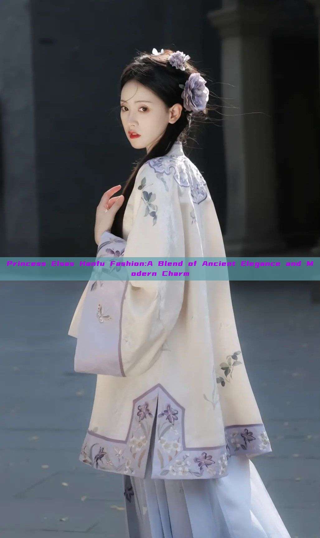 Princess Elsas Hanfu Fashion:A Blend of Ancient Elegance and Modern Charm