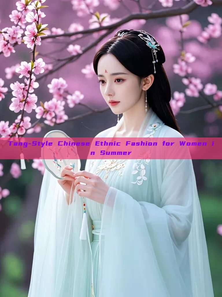 Tang-Style Chinese Ethnic Fashion for Women in Summer Tang-Style Chinese Ethnic Fashion for Women in Summer