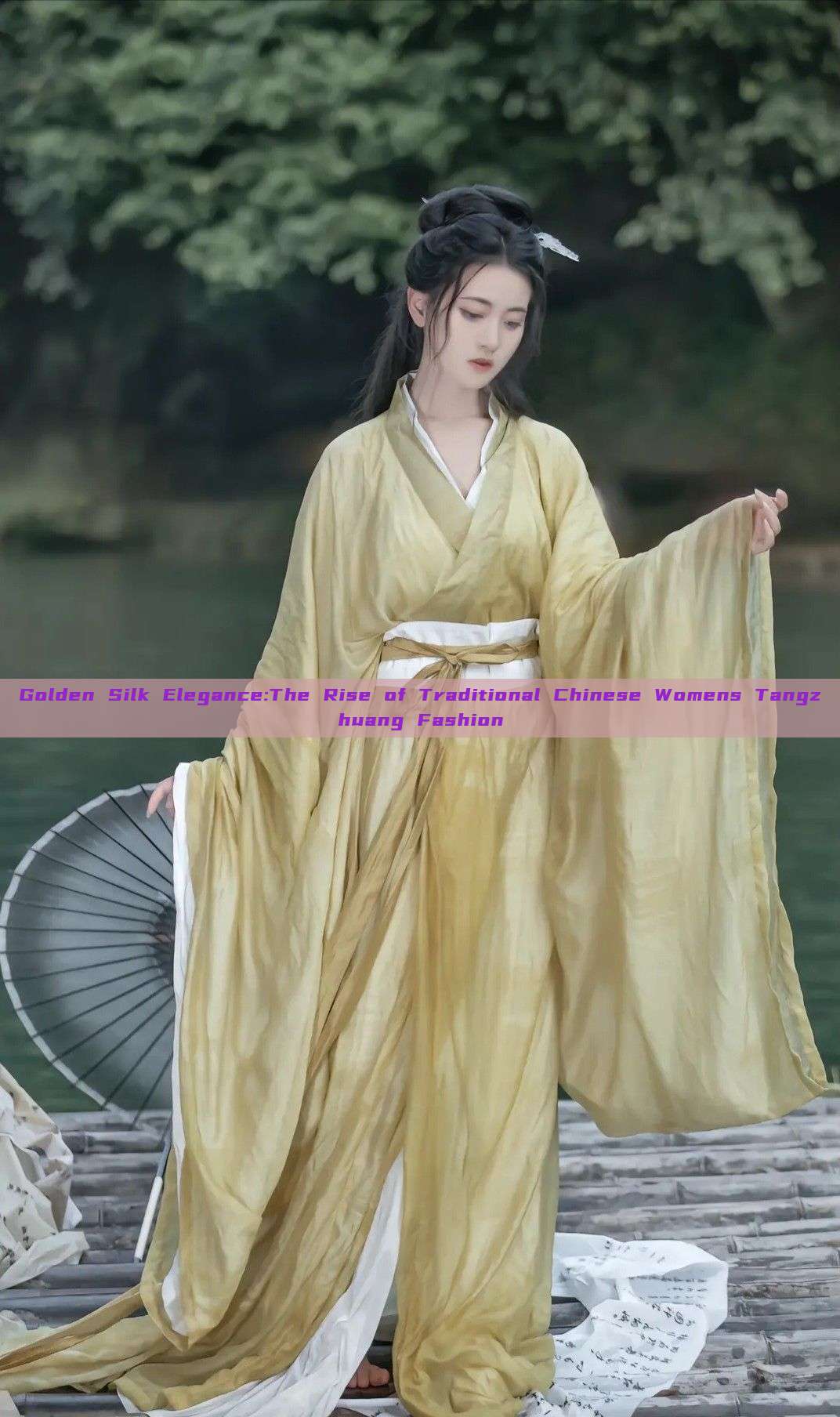 Golden Silk Elegance:The Rise of Traditional Chinese Womens Tangzhuang Fashion Golden Silk Elegance:The Rise of Traditional Chinese Womens Tangzhuang Fashion