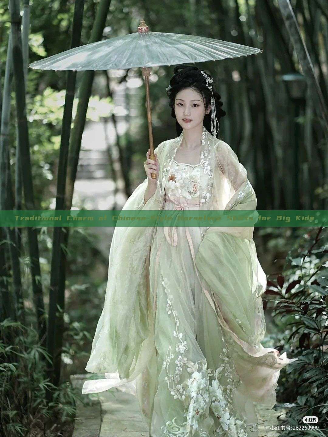 Traditional Charm of Chinese-Style Horseface Skirts for Big Kids Traditional Charm of Chinese-Style Horseface Skirts for Big Kids