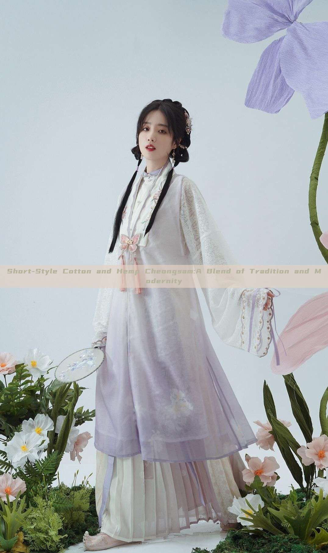 Short-Style Cotton and Hemp Cheongsam:A Blend of Tradition and Modernity Short-Style Cotton and Hemp Cheongsam:A Blend of Tradition and Modernity