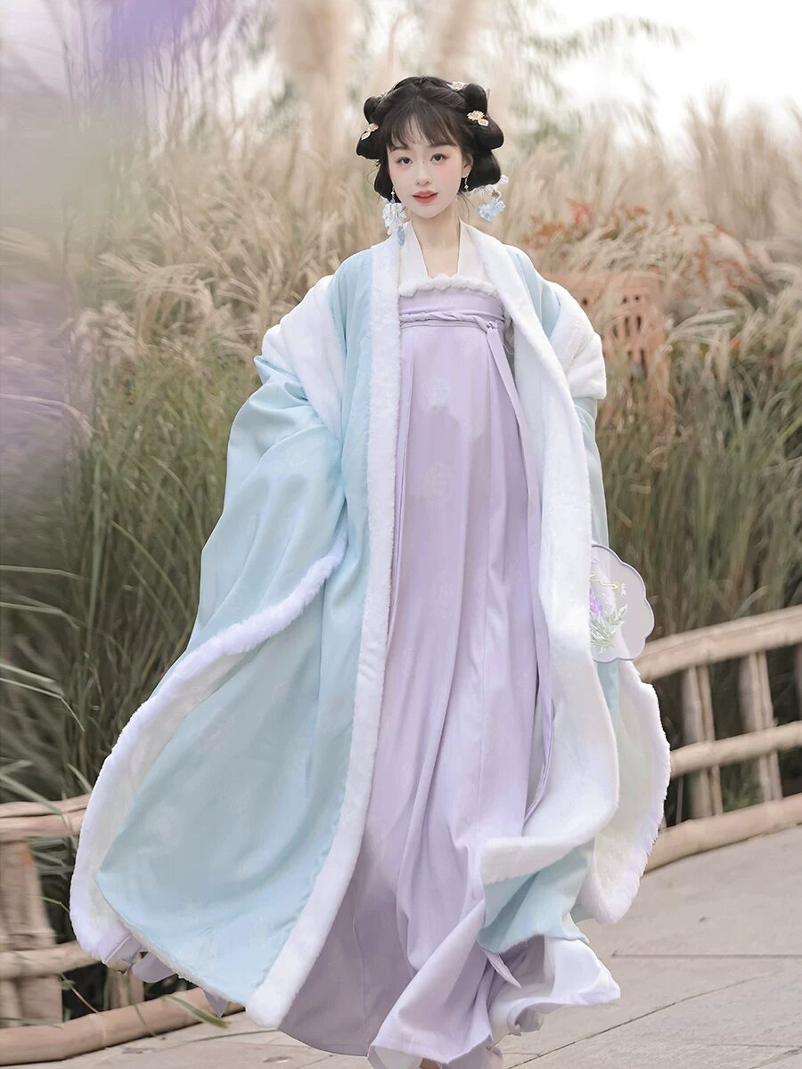 The Enchantment of Cheongsam with Blue and White Porcelain Pattern