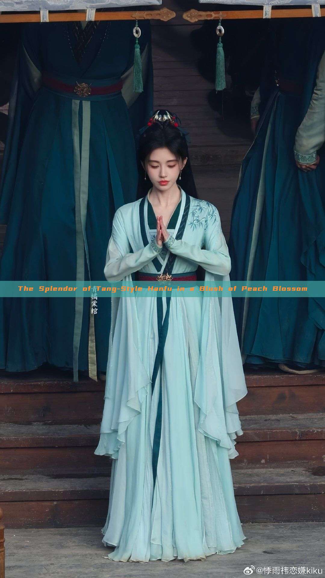 The Splendor of Tang-Style Hanfu in a Blush of Peach Blossom The Splendor of Tang-Style Hanfu in a Blush of Peach Blossom