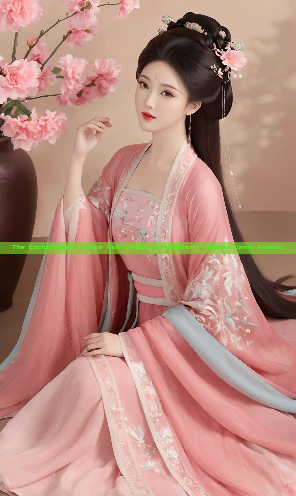 The Enchantment of Blue Hair Combs in Traditional Chinese Hanfu Fashion The Enchantment of Blue Hair Combs in Traditional Chinese Hanfu Fashion