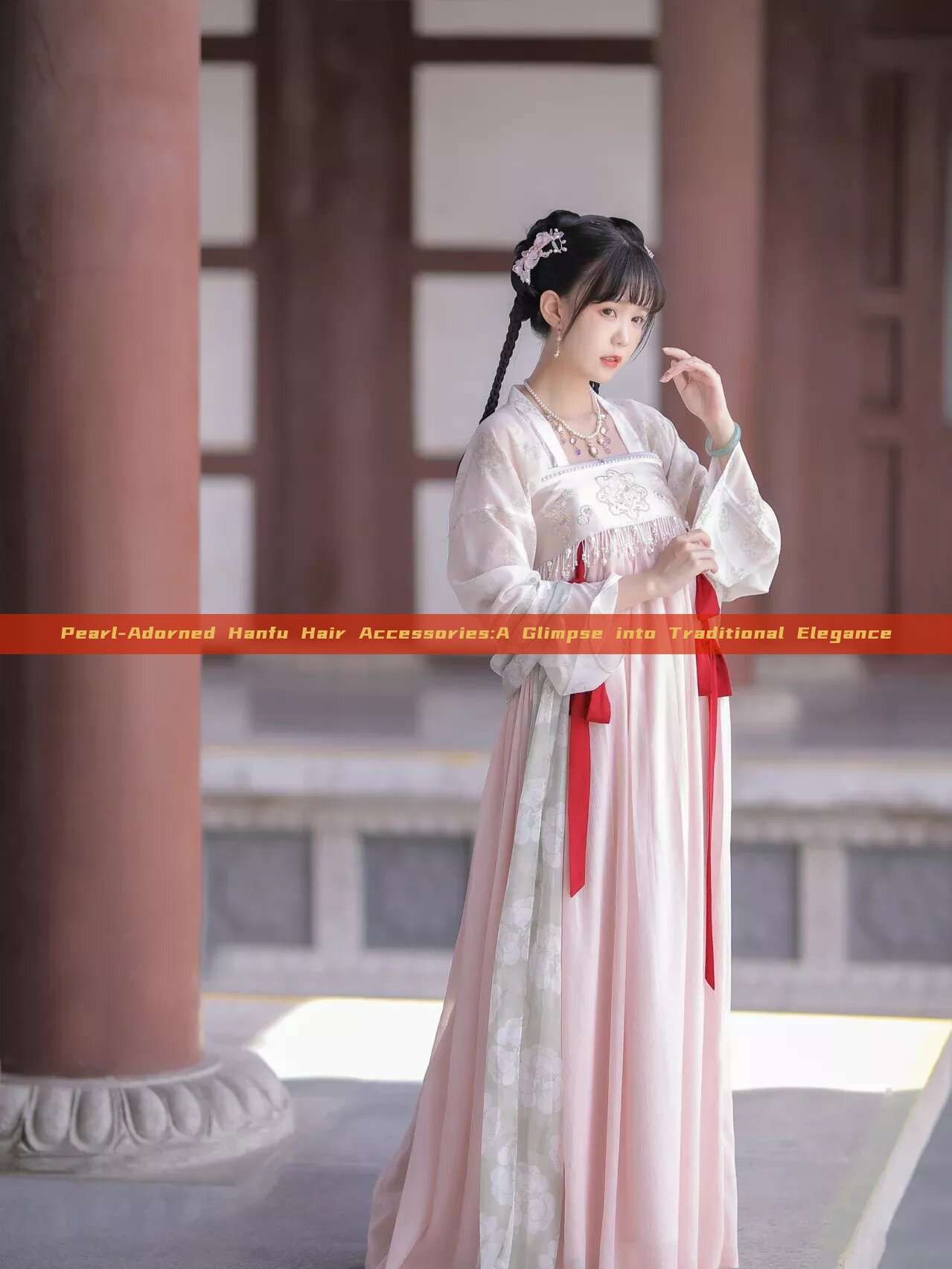 Pearl-Adorned Hanfu Hair Accessories:A Glimpse into Traditional Elegance