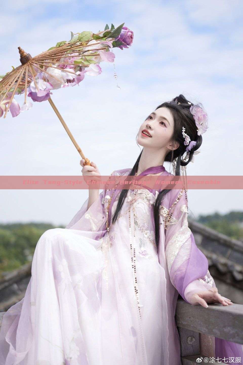 Elite Tang-Style Chinese Heritage Womens Ensemble