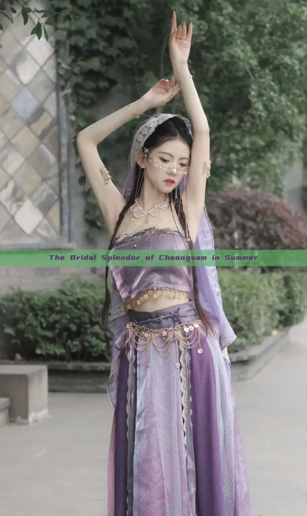 The Bridal Splendor of Cheongsam in Summer The Bridal Splendor of Cheongsam in Summer