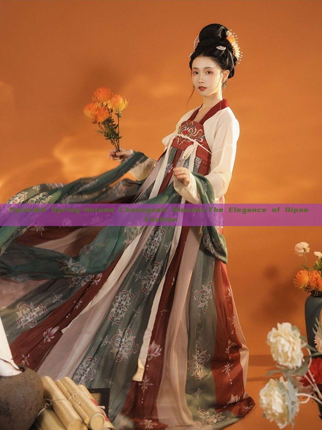 Splendid Spring-Autumn Cheongsam Blouses:The Elegance of Qipao Fashion