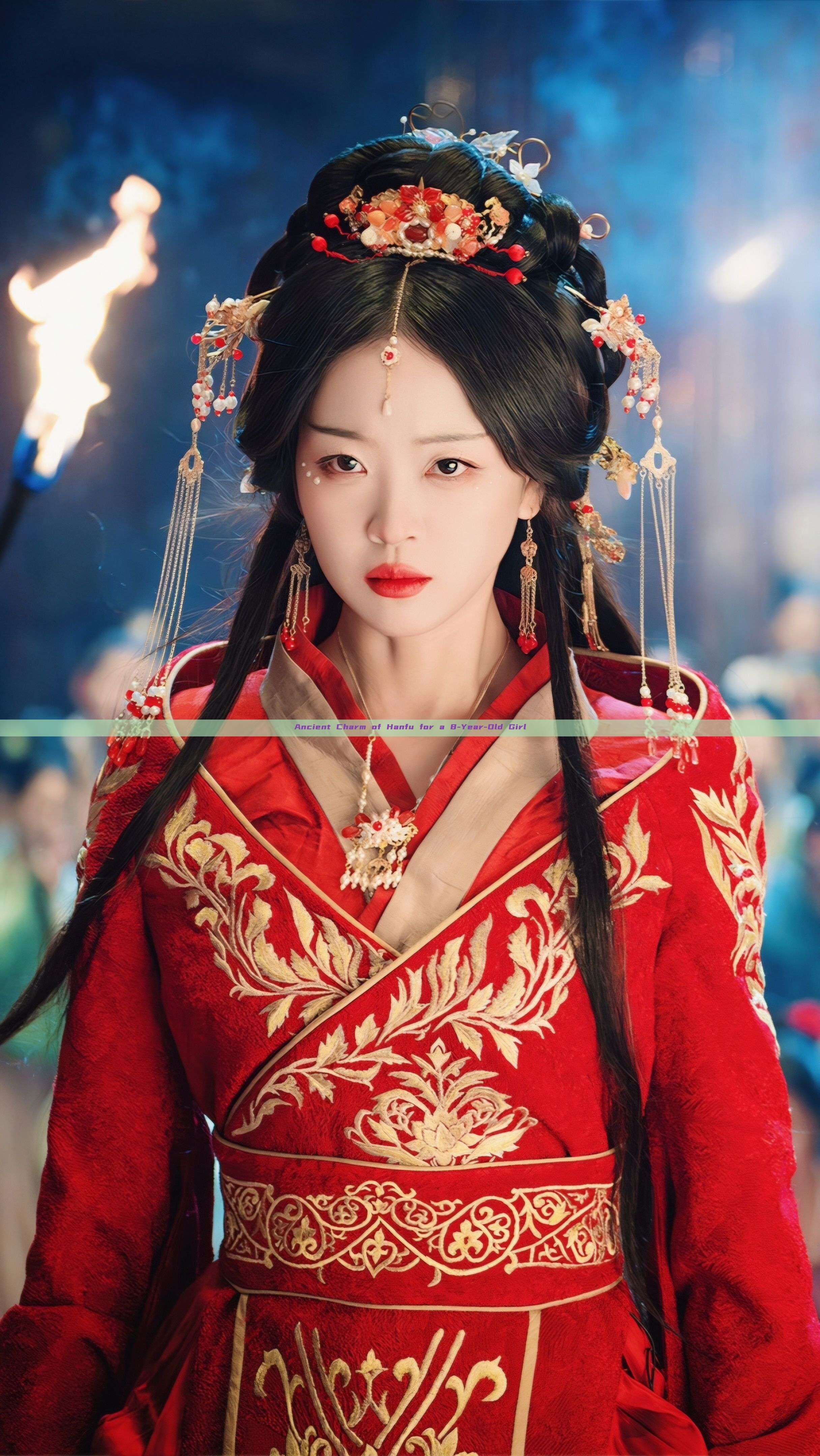 Ancient Charm of Hanfu for a 8-Year-Old Girl Ancient Charm of Hanfu for a 8-Year-Old Girl