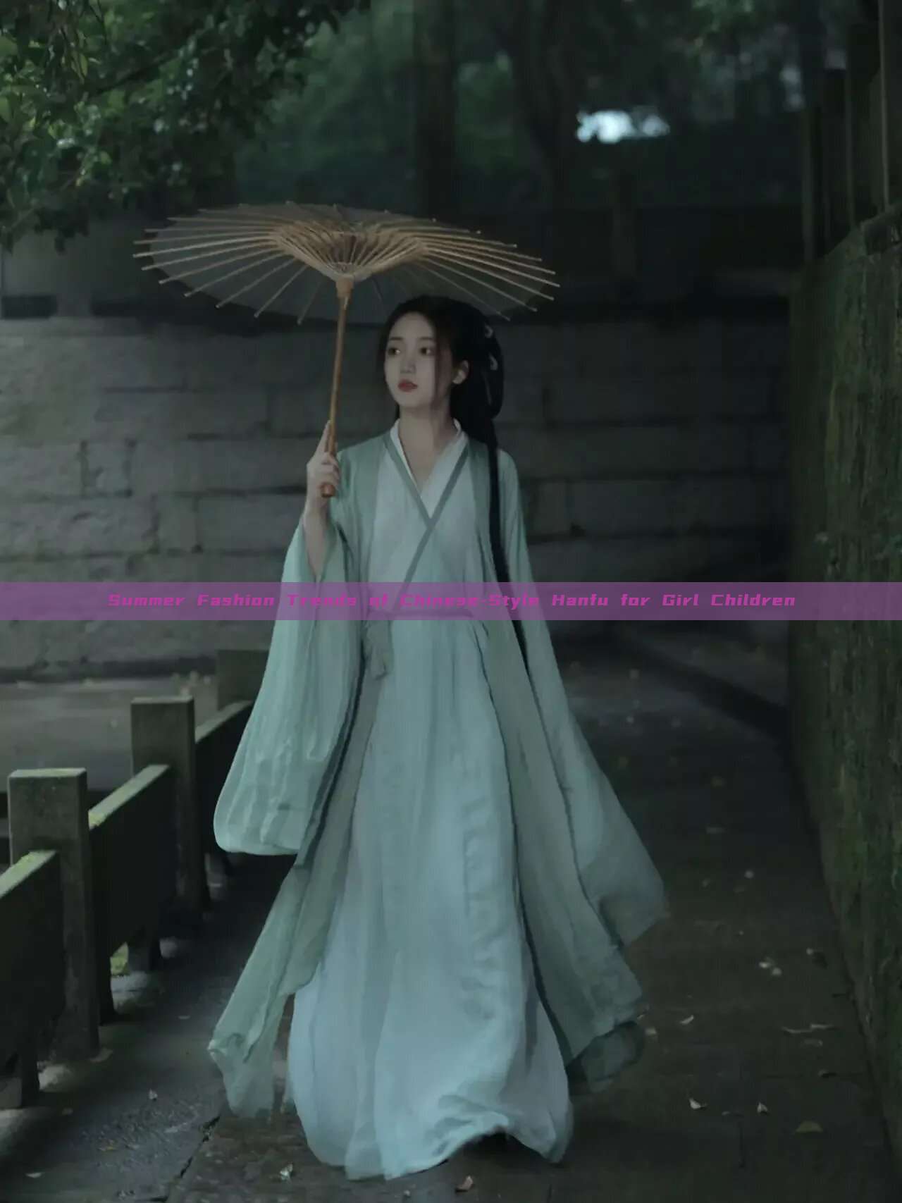 Summer Fashion Trends of Chinese-Style Hanfu for Girl Children