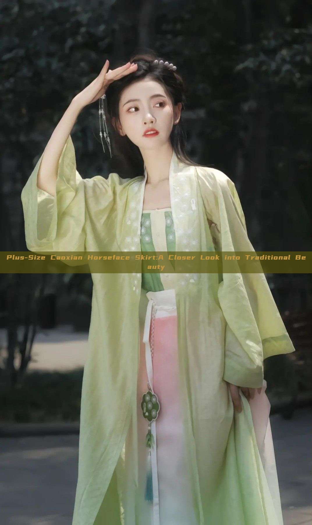 Plus-Size Caoxian Horseface Skirt:A Closer Look into Traditional Beauty Plus-Size Caoxian Horseface Skirt:A Closer Look into Traditional Beauty