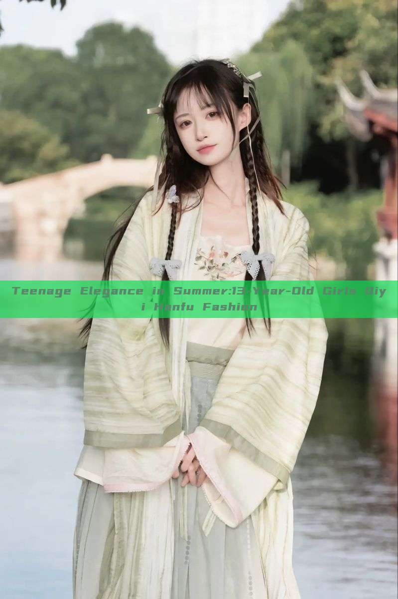 Teenage Elegance in Summer:13-Year-Old Girls Qiyi Hanfu Fashion Teenage Elegance in Summer:13-Year-Old Girls Qiyi Hanfu Fashion