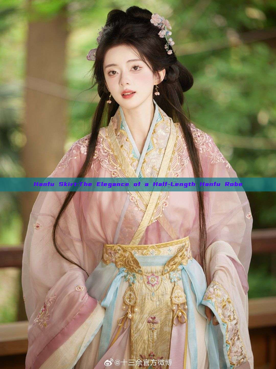 Hanfu Skirt:The Elegance of a Half-Length Hanfu Robe