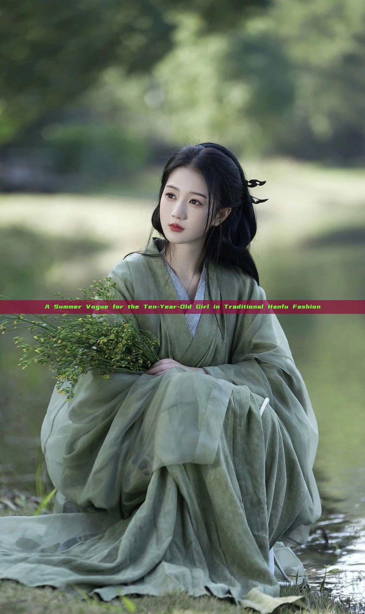 A Summer Vogue for the Ten-Year-Old Girl in Traditional Hanfu Fashion A Summer Vogue for the Ten-Year-Old Girl in Traditional Hanfu Fashion