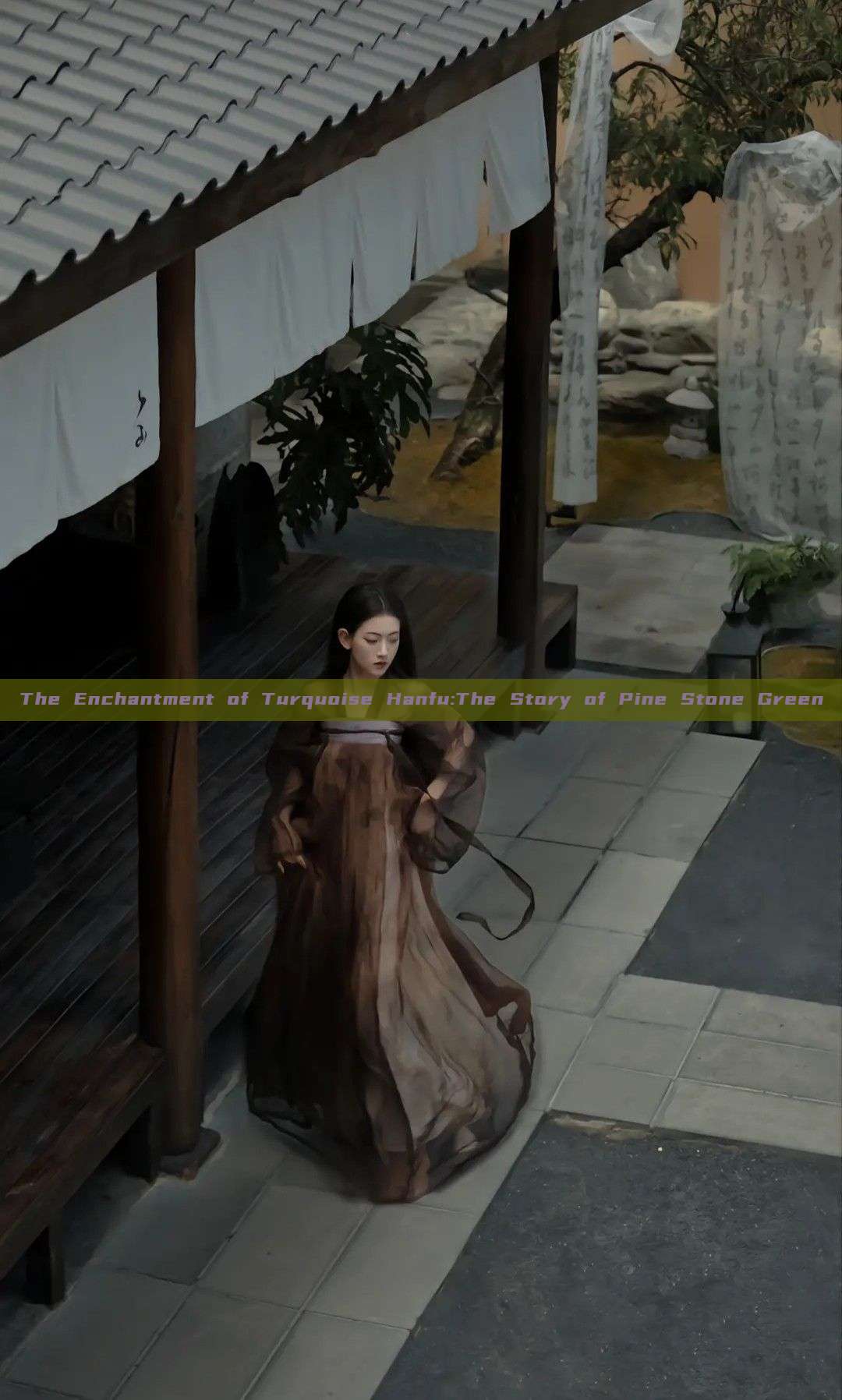 The Enchantment of Turquoise Hanfu:The Story of Pine Stone Green The Enchantment of Turquoise Hanfu:The Story of Pine Stone Green