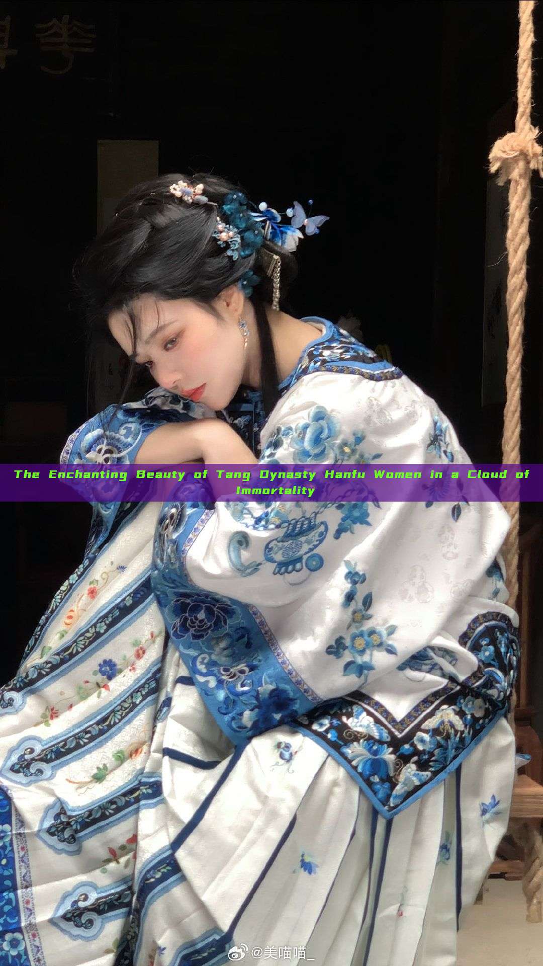 The Enchanting Beauty of Tang Dynasty Hanfu Women in a Cloud of Immortality The Enchanting Beauty of Tang Dynasty Hanfu Women in a Cloud of Immortality