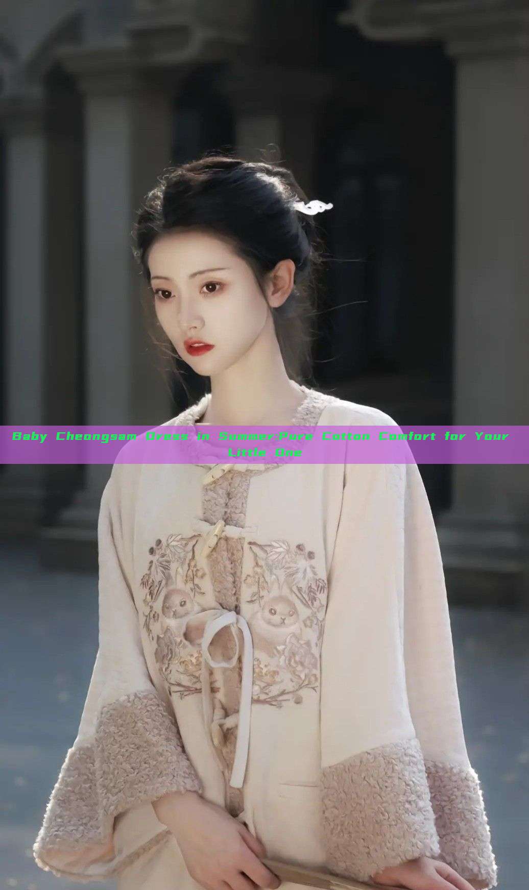Baby Cheongsam Dress in Summer:Pure Cotton Comfort for Your Little One