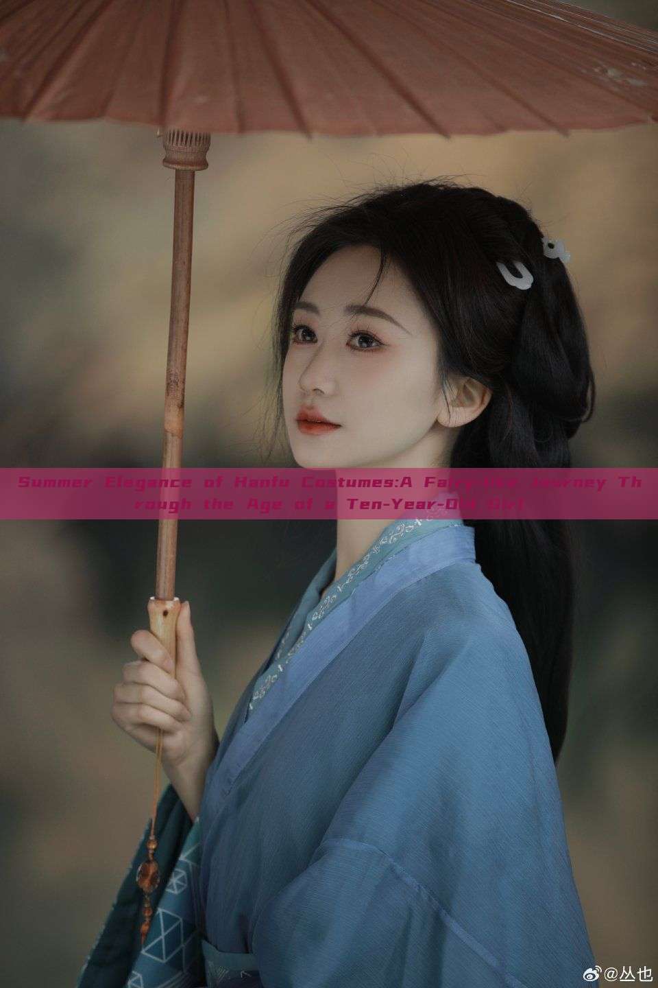 Summer Elegance of Hanfu Costumes:A Fairy-like Journey Through the Age of a Ten-Year-Old Girl