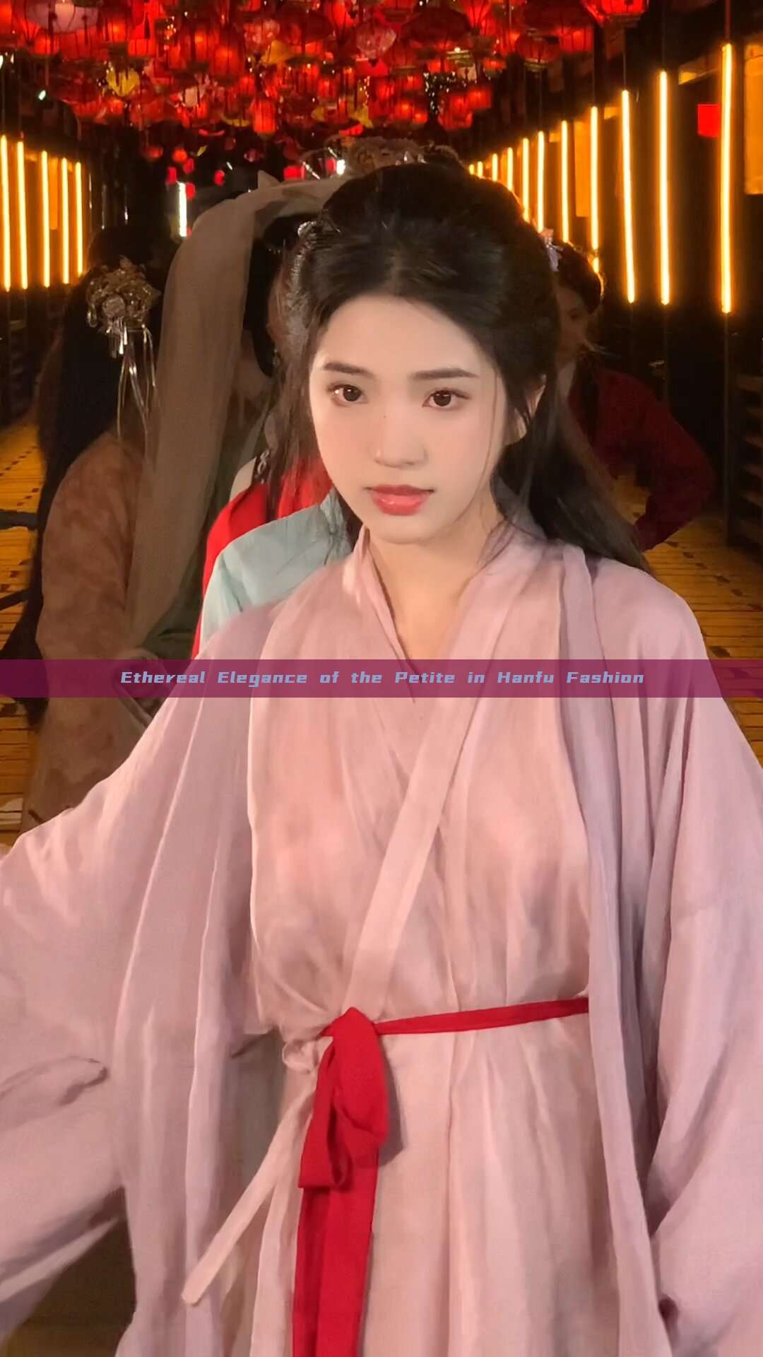 Ethereal Elegance of the Petite in Hanfu Fashion