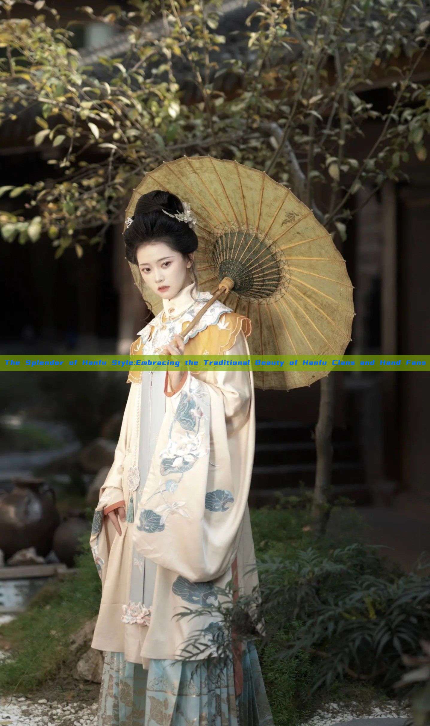 The Splendor of Hanfu Style:Embracing the Traditional Beauty of Hanfu Clans and Hand Fans