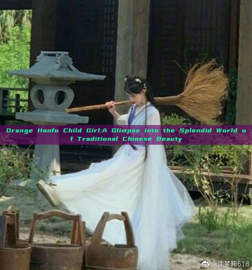 Orange Hanfu Child Girl:A Glimpse into the Splendid World of Traditional Chinese Beauty