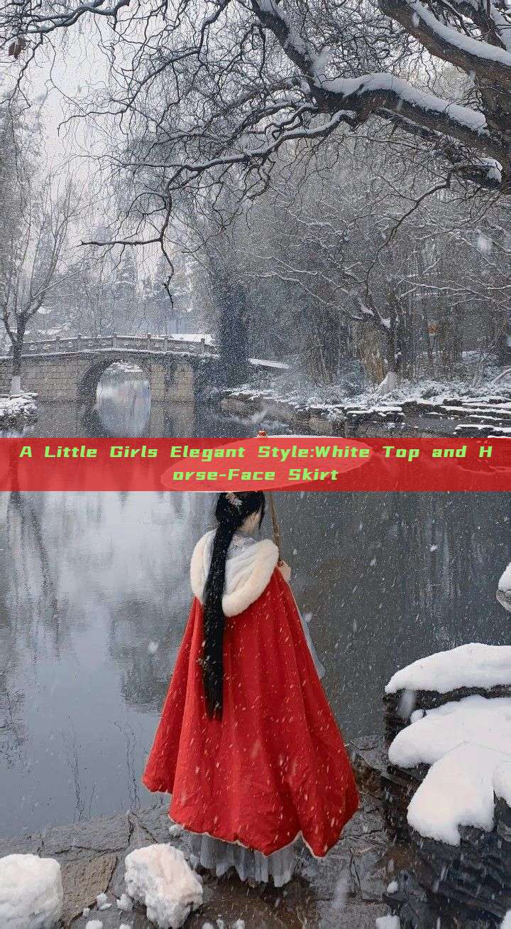 A Little Girls Elegant Style:White Top and Horse-Face Skirt