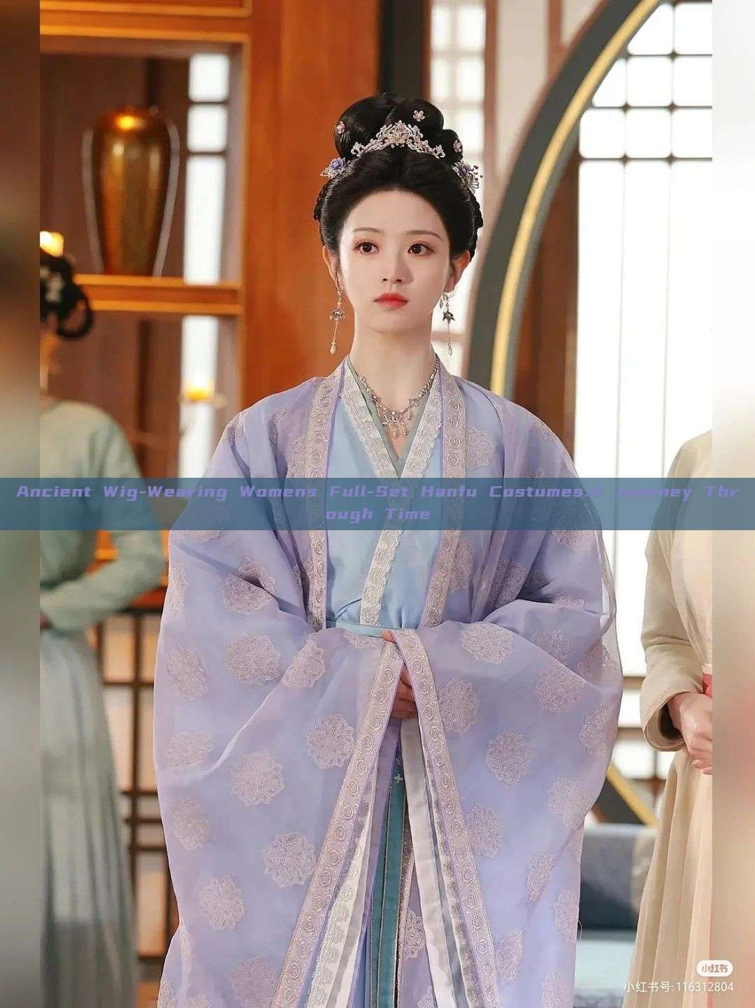 Ancient Wig-Wearing Womens Full-Set Hanfu Costumes:A Journey Through Time Ancient Wig-Wearing Womens Full-Set Hanfu Costumes:A Journey Through Time