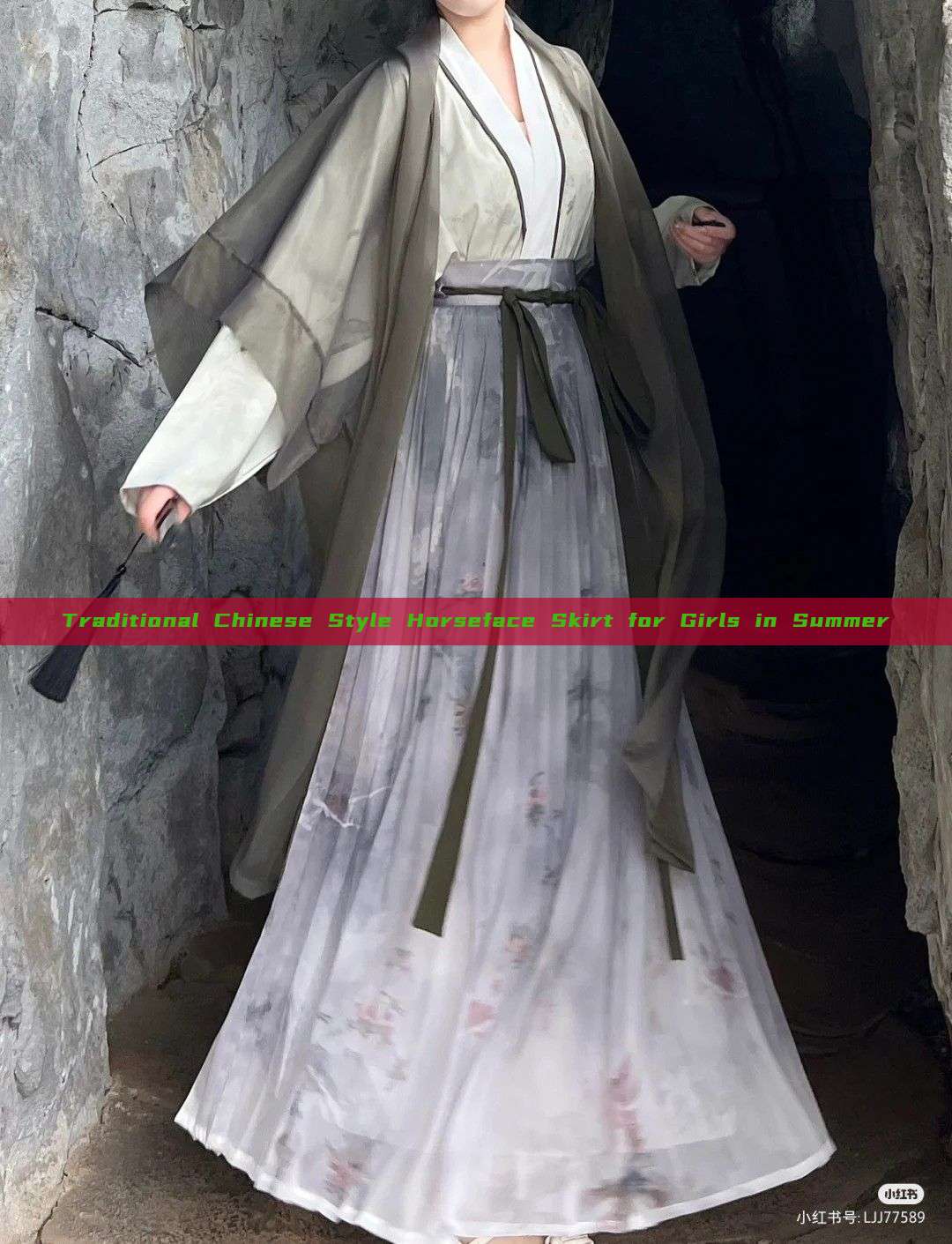 Traditional Chinese Style Horseface Skirt for Girls in Summer