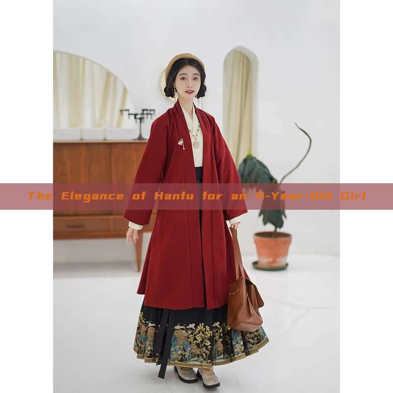 The Elegance of Hanfu for an 11-Year-Old Girl The Elegance of Hanfu for an 11-Year-Old Girl