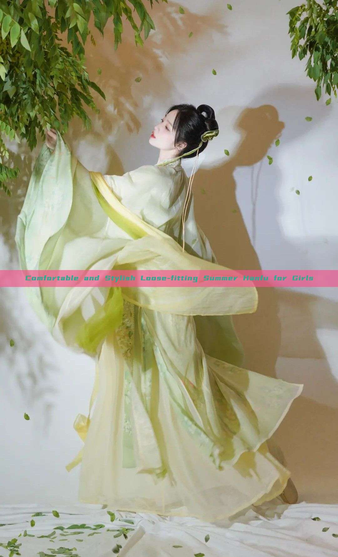 Comfortable and Stylish Loose-fitting Summer Hanfu for Girls Comfortable and Stylish Loose-fitting Summer Hanfu for Girls
