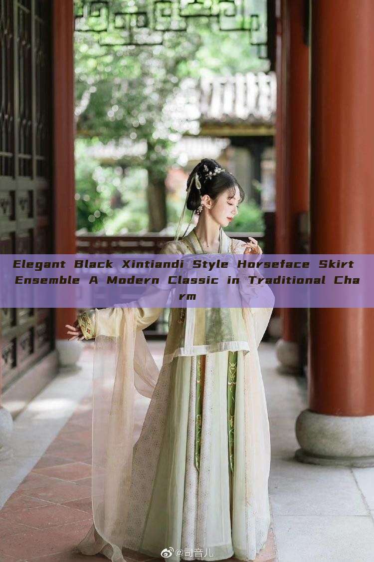 Elegant Black Xintiandi Style Horseface Skirt Ensemble A Modern Classic in Traditional Charm Elegant Black Xintiandi Style Horseface Skirt Ensemble A Modern Classic in Traditional Charm