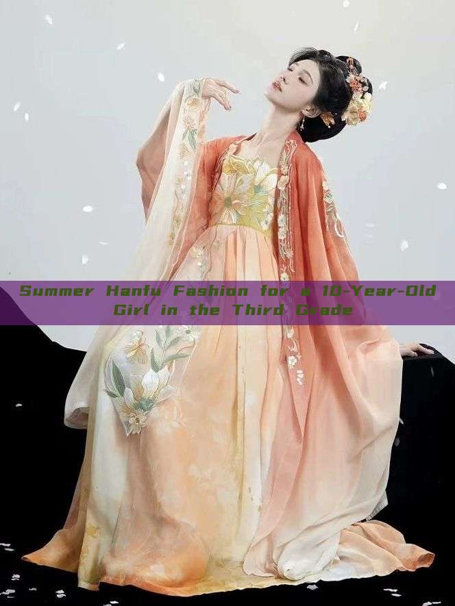 Summer Hanfu Fashion for a 10-Year-Old Girl in the Third Grade Summer Hanfu Fashion for a 10-Year-Old Girl in the Third Grade