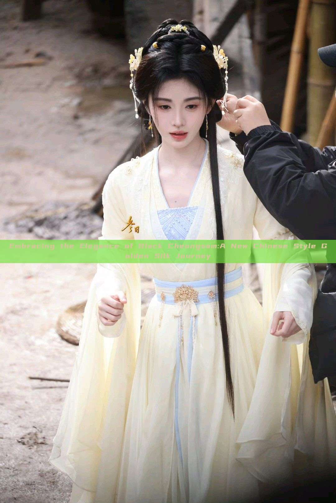 Embracing the Elegance of Black Cheongsam:A New Chinese Style Golden Silk Journey Embracing the Elegance of Black Cheongsam:A New Chinese Style Golden Silk Journey