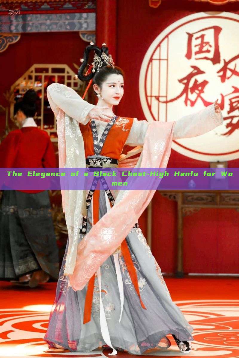 The Elegance of a Black Chest-High Hanfu for Women The Elegance of a Black Chest-High Hanfu for Women