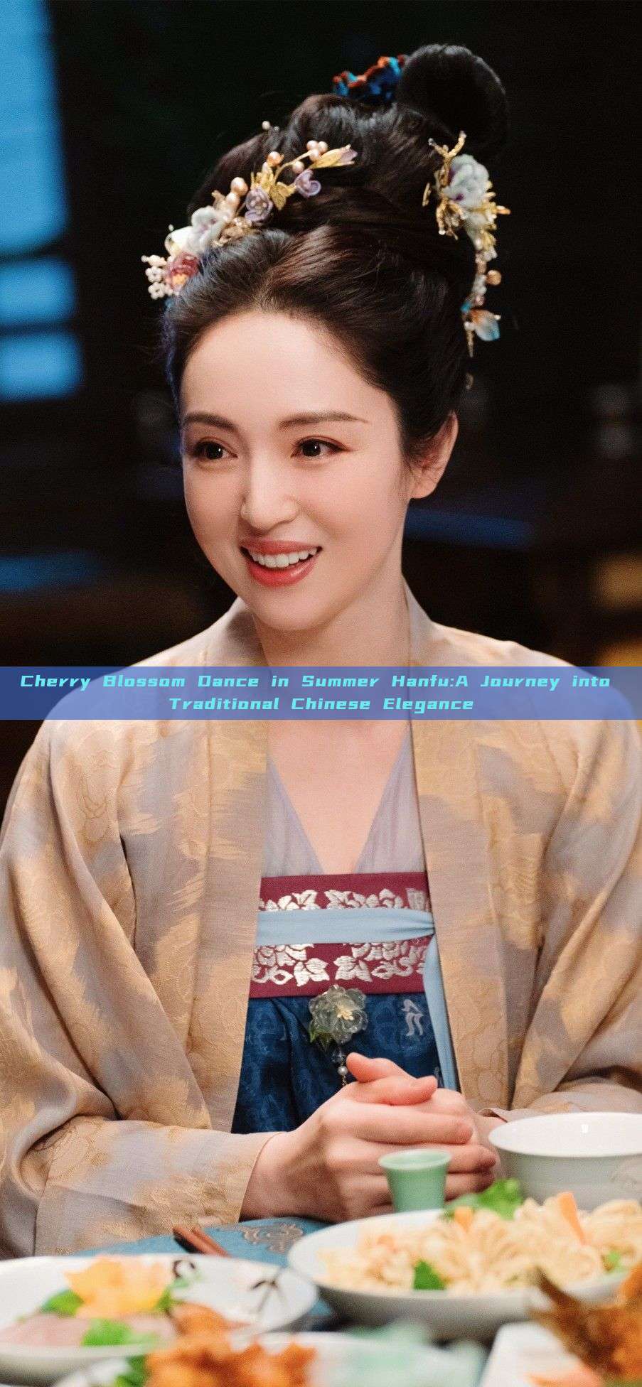 Cherry Blossom Dance in Summer Hanfu:A Journey into Traditional Chinese Elegance Cherry Blossom Dance in Summer Hanfu:A Journey into Traditional Chinese Elegance
