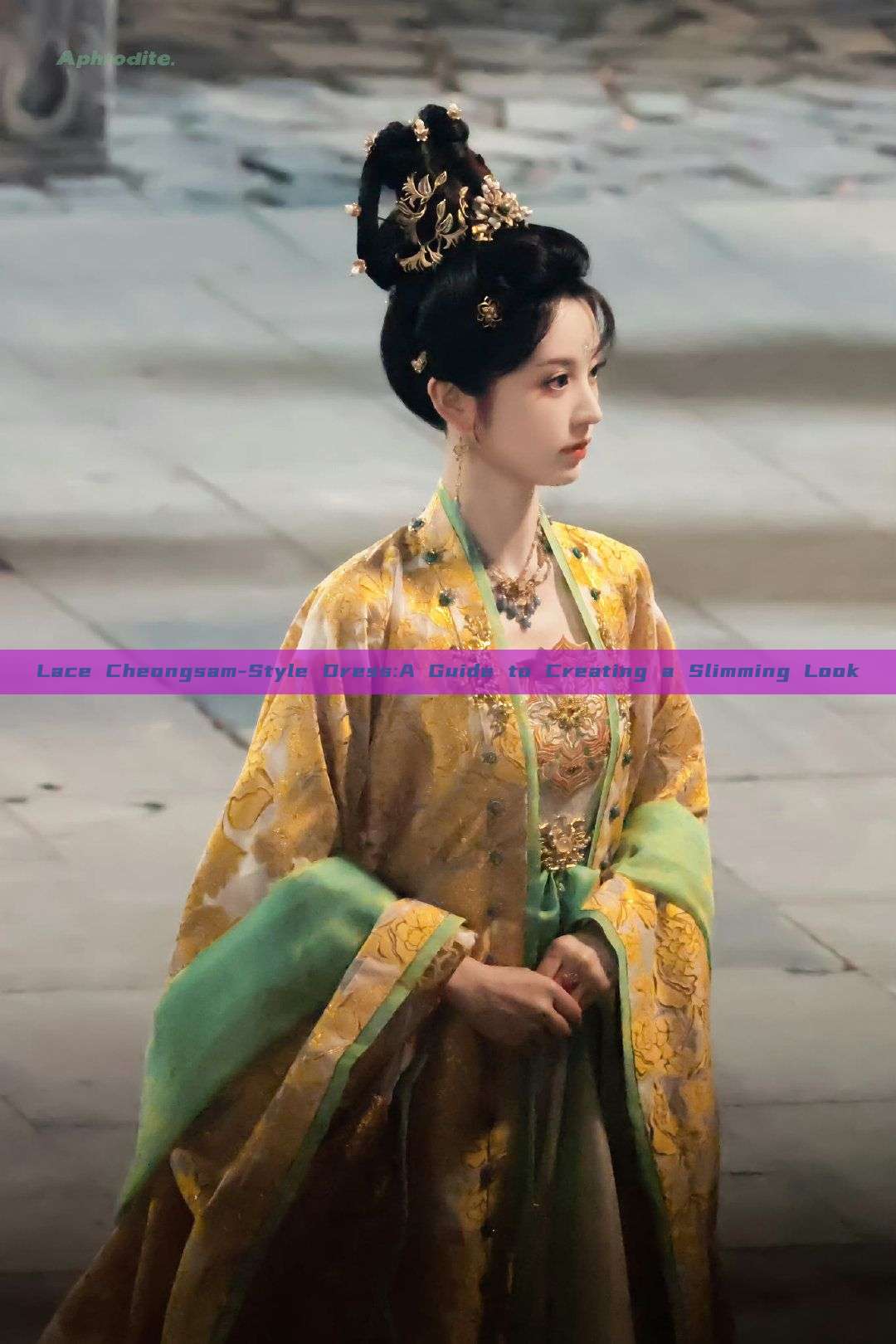 Lace Cheongsam-Style Dress:A Guide to Creating a Slimming Look