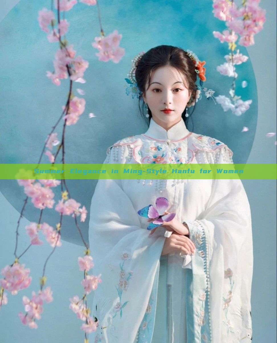 Summer Elegance in Ming-Style Hanfu for Women Summer Elegance in Ming-Style Hanfu for Women