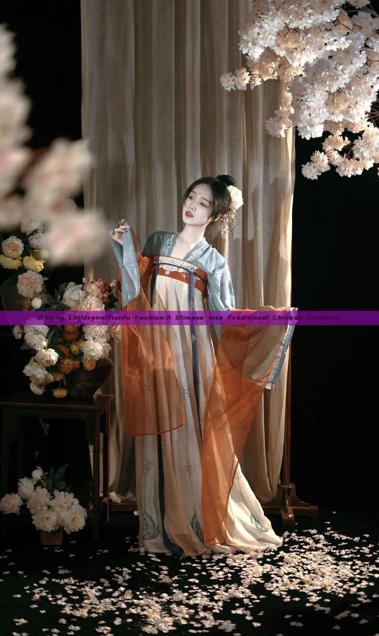 Spring Childrens Hanfu Fashion:A Glimpse into Traditional Chinese Elegance Spring Childrens Hanfu Fashion:A Glimpse into Traditional Chinese Elegance