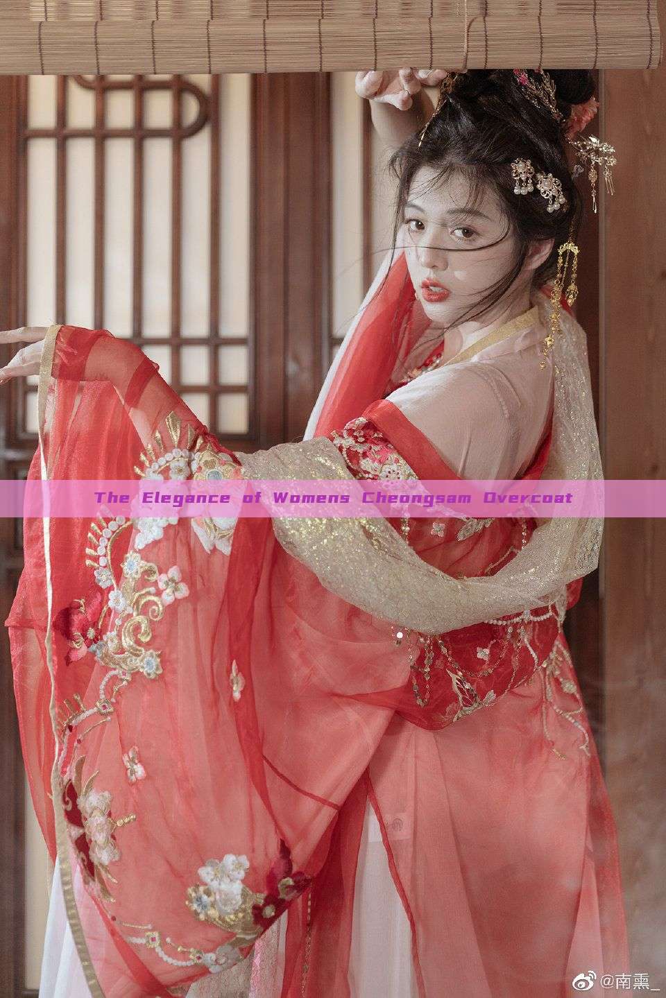 The Elegance of Womens Cheongsam Overcoat The Elegance of Womens Cheongsam Overcoat