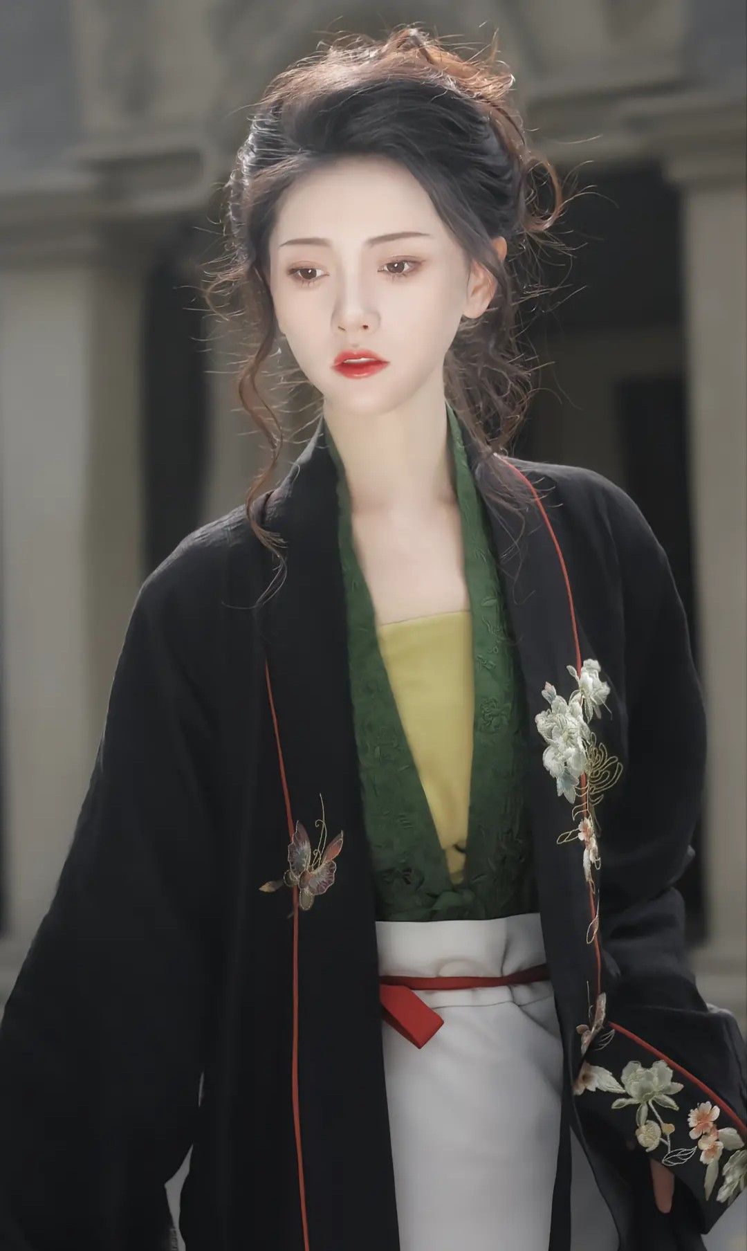 The Enigma of Black Qipao:Unveiling the Elegant and Expressive Essence of Its Wearers Character The Enigma of Black Qipao:Unveiling the Elegant and Expressive Essence of Its Wearers Character