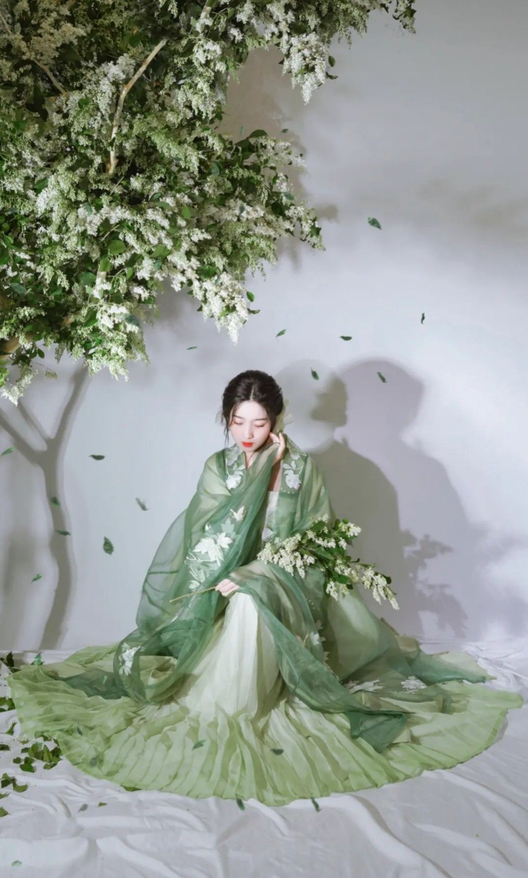 The Revival of Green Tang-Style Hanfu:Embracing Traditional Elegance in Modern Times