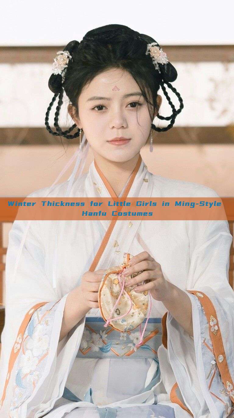 Winter Thickness for Little Girls in Ming-Style Hanfu Costumes Winter Thickness for Little Girls in Ming-Style Hanfu Costumes