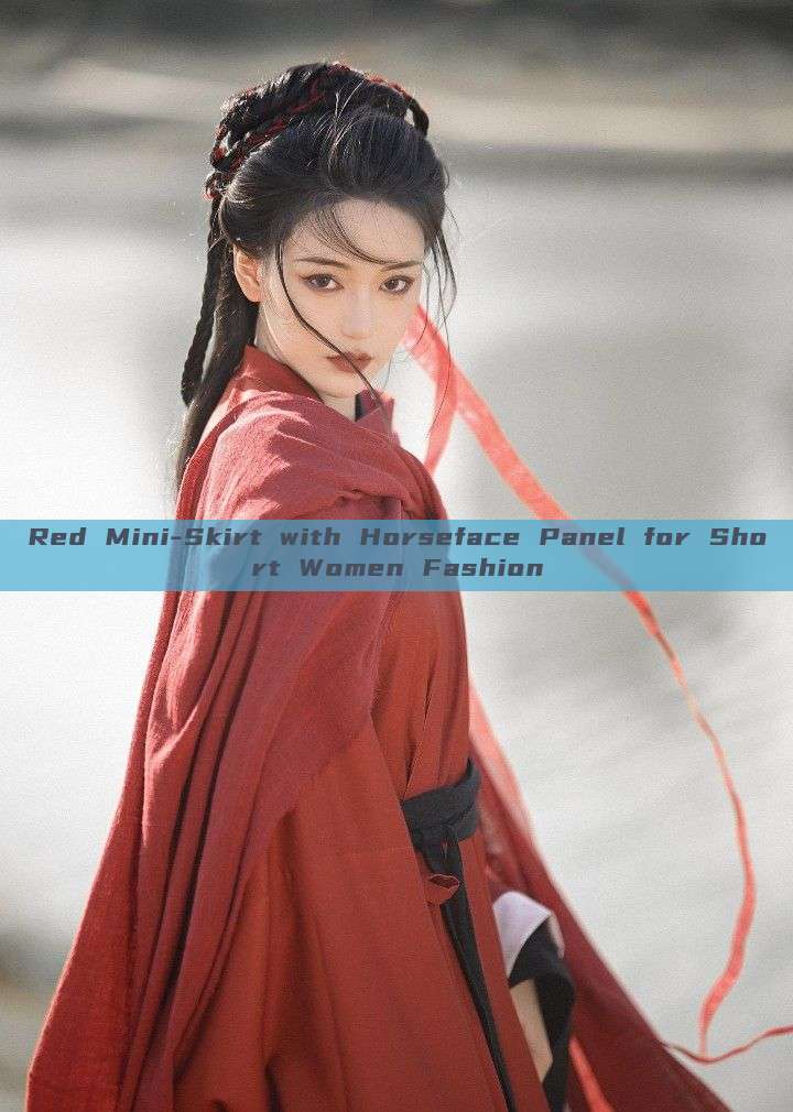 Red Mini-Skirt with Horseface Panel for Short Women Fashion Red Mini-Skirt with Horseface Panel for Short Women Fashion