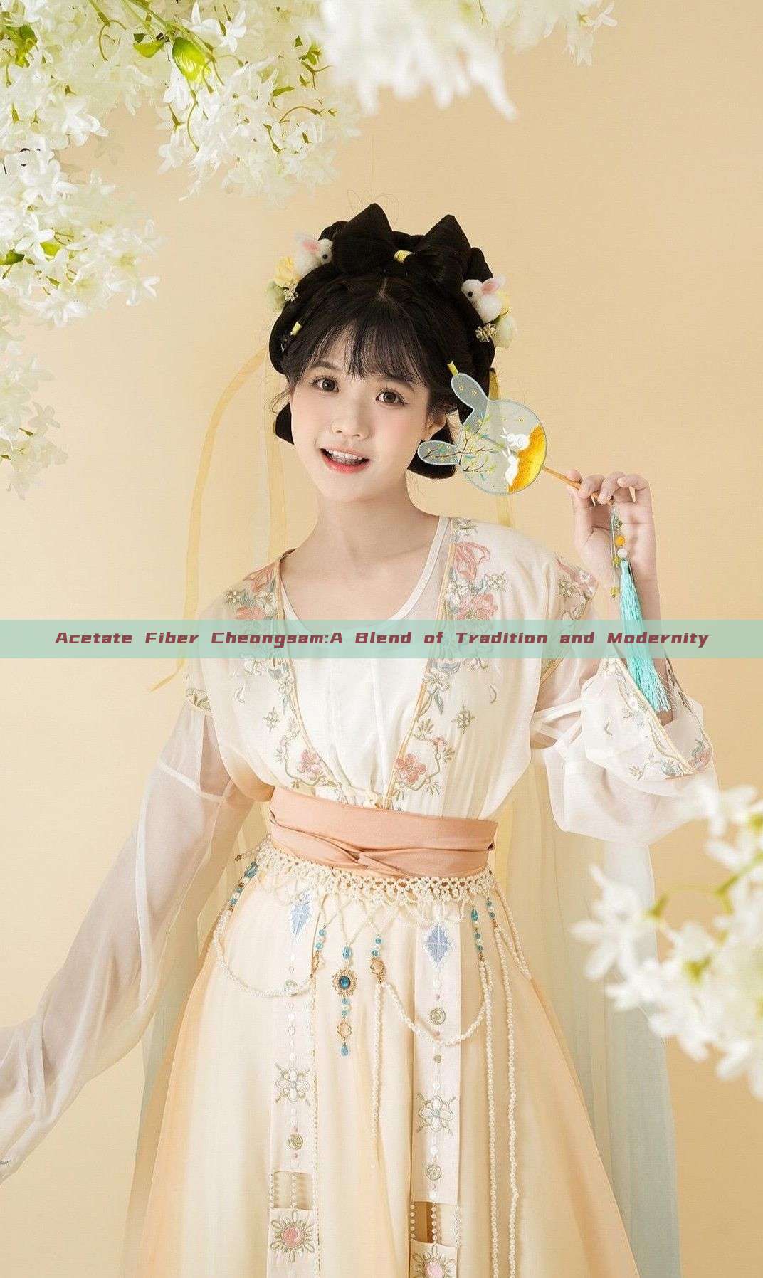 Acetate Fiber Cheongsam:A Blend of Tradition and Modernity