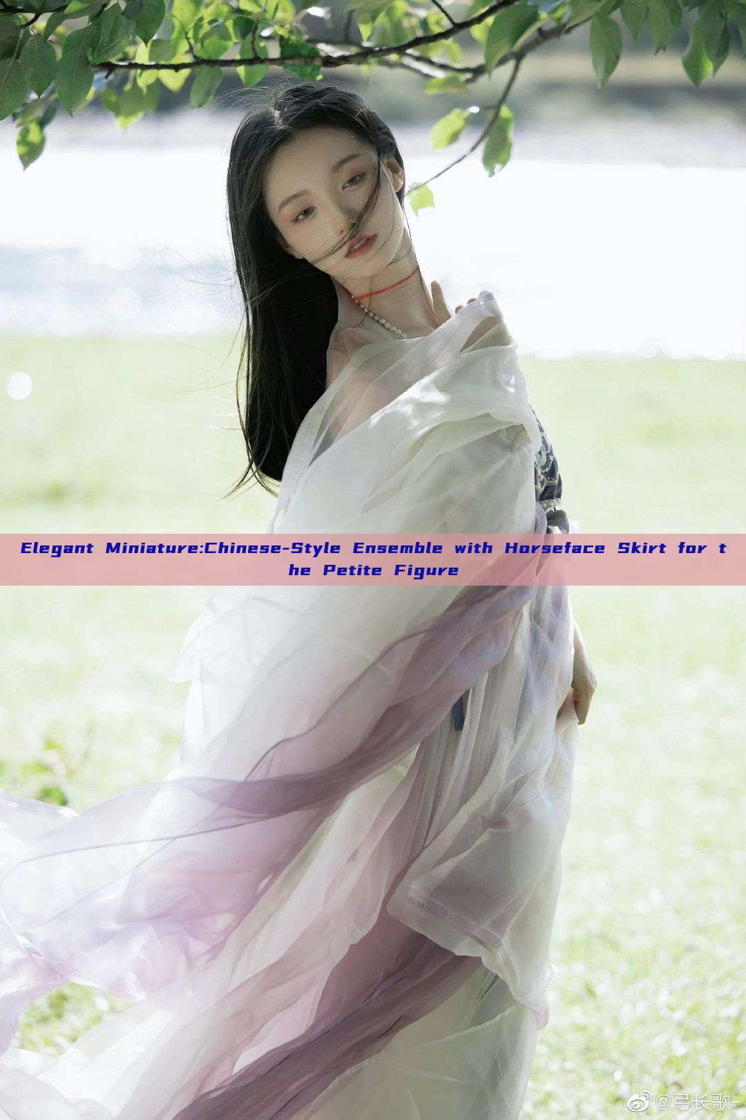 Elegant Miniature:Chinese-Style Ensemble with Horseface Skirt for the Petite Figure Elegant Miniature:Chinese-Style Ensemble with Horseface Skirt for the Petite Figure