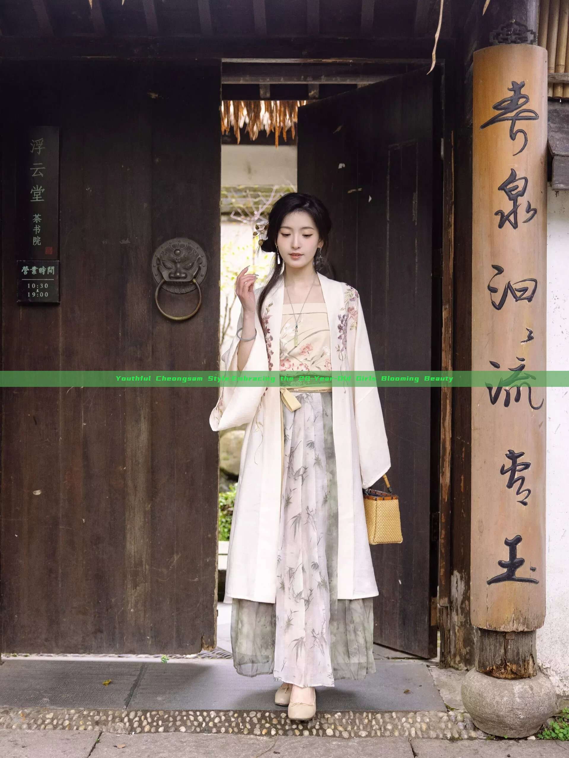 Youthful Cheongsam Style:Embracing the 20-Year-Old Girls Blooming Beauty
