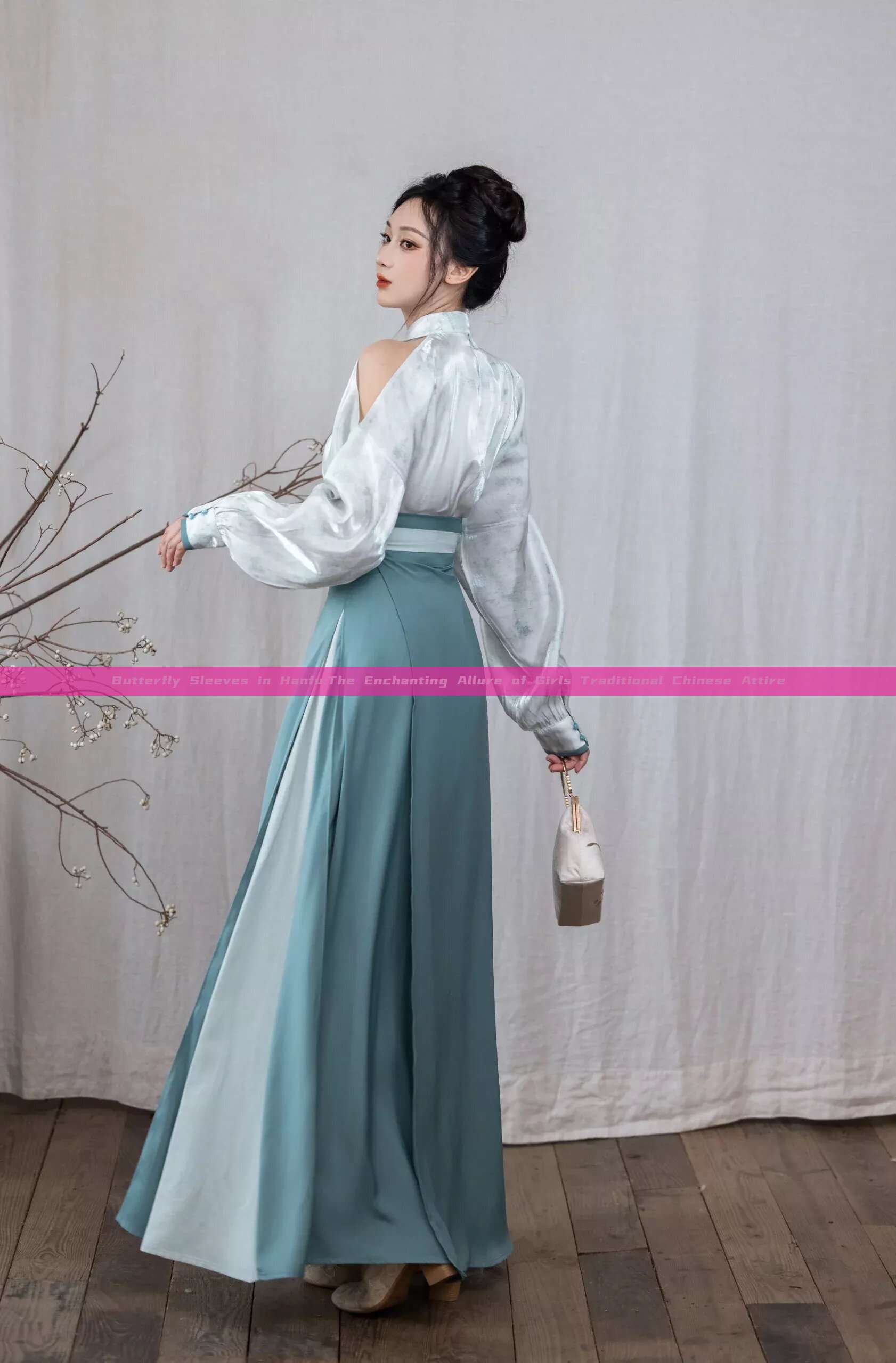 Butterfly Sleeves in Hanfu:The Enchanting Allure of Girls Traditional Chinese Attire Butterfly Sleeves in Hanfu:The Enchanting Allure of Girls Traditional Chinese Attire